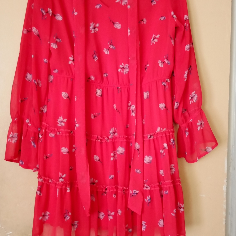 Xhilaration  Re V Summer Dress in 100% Polyester